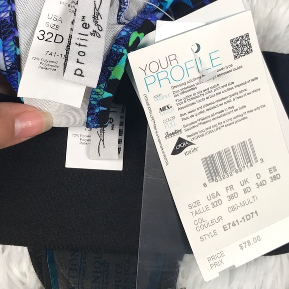 COPY - 🆕 Profile by Gottex 32D Paradise Bay Bikini - Picture 5 of 6